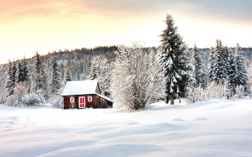 Beautiful winter landscapes (100 wallpapers)